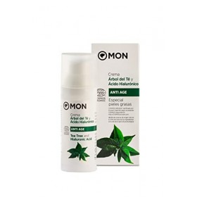 MONDECONATUR CREMA FACIAL ARBOL DEL TE – peut servir de soin de jour comme de nuit, crème visage confortable pour une peau do