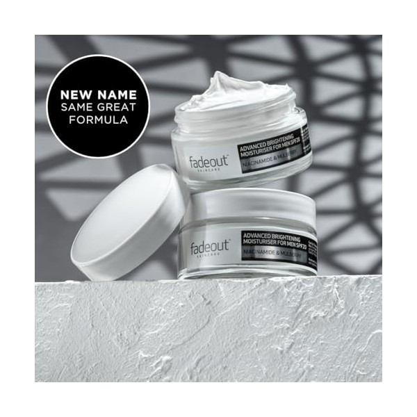 Fade Out SPF25 Ex Soin pour Hommes Crème, 50 Ml,