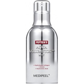 MEDI-PEEL PEPTIDE 9 Aqua Volume Tox Mist Pro - 50 ml - Hydratant, anti-âge - Soin de la peau infusé aux peptides - Rafraîchis