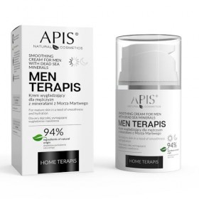 Apis Home Terapis Crème lissante pour homme aux minéraux de la mer Morte 50 ml