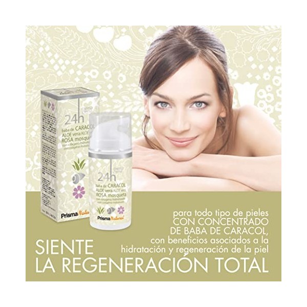 PRISMANATURAL CREMA BABA DE CARACOL+aloe+rosa m. – convient à ceux qui recherchent un produit fiable au quotidien, produit sp