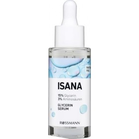 ISANA - Sérum à la glycérine - Flacon de 30 ml - Régénérant et hydratant - Idéal pour les peaux sèches