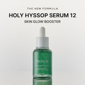 ARENCIA Holy Hyssop Serum 12 30 ml - Sérum Visage Éclat avec Niacinamide 10 pour cent et Vita ACE Complex - Hydratant et Anti