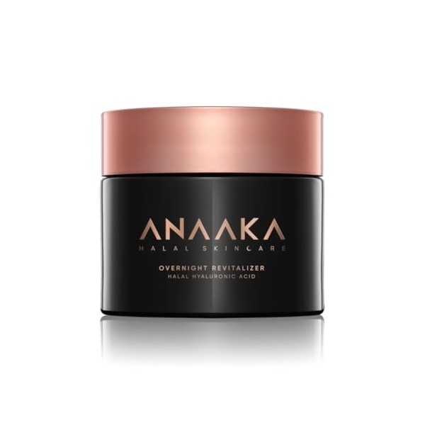 ANAAKA Halal Crème de jour certifiée halal, sans cruauté envers les animaux, soin anti-âge contre le vieillissement prématuré...