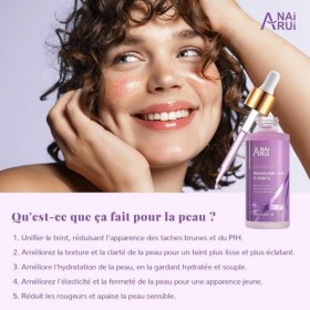 ANAiRUi Tranexamic Acid Serum 50 ml, Sérum Correcteur de Taches Brunes avec dacide Tranexamique & Acide Hyaluronique & Niaci ...