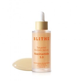 BLITHE Targeted Blemish Serum Niacinamide 5.0 – Sérum anti-taches avec 5 % niacinamide, 3 % acide tranexamique, arbutine, vit