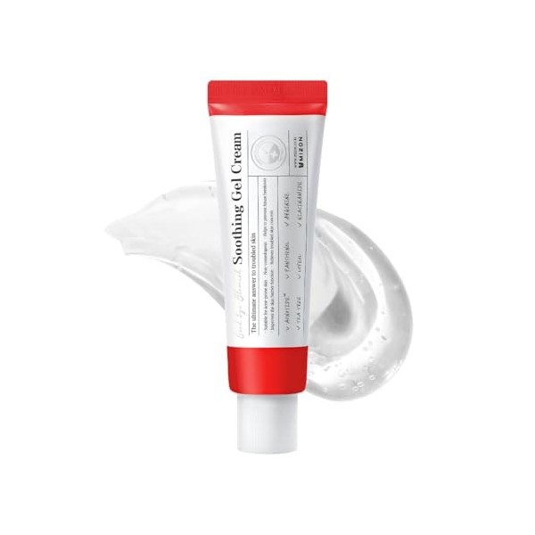[MIZON] GOOD BYE BLEMISH SOOTHING GEL CREAM 55 ml Soin coréen - Crème gel apaisante - Traitement de lacné - Prévention des