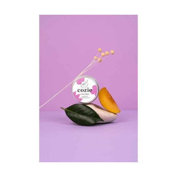 Crème de jour légère au gel de lin et à lhuile de prune Cozie 30ml