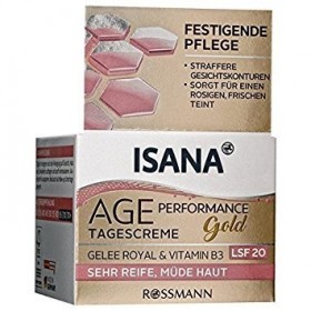 ISANA Age Performance Gold Day Cream - 50 ml 1.76 oz 