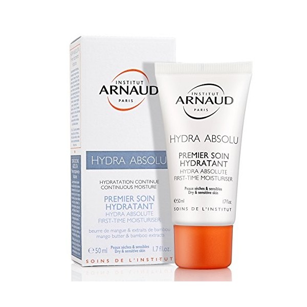 Institut Arnaud Hydra Absolu Premier Soin Hydratant Peaux Sèches et Sensibles 50 ml