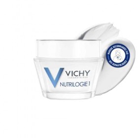 Vichy, Nutrilogie 1, Soin Profond Peau Sèche, Apaise Immédiatement les Sensations de Tiraillements et dInconforts, Efficacit