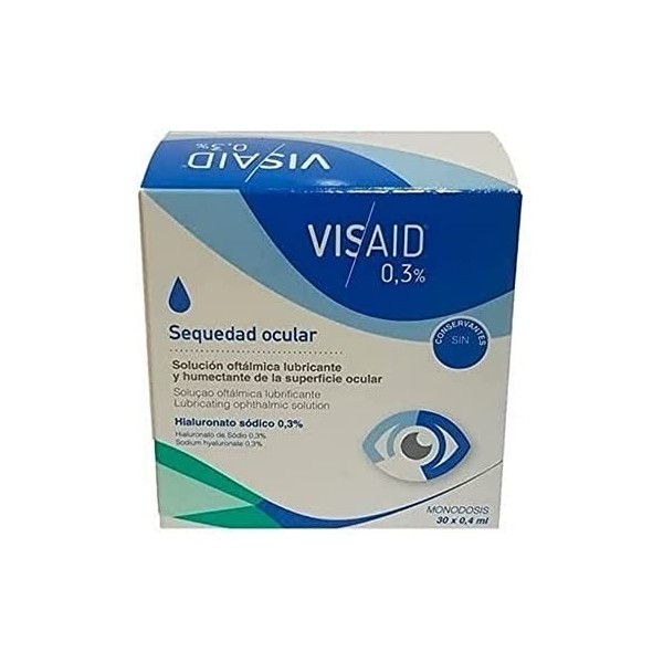 Visaid Visaid 0,3% Sécheresse oculaire 30 dose unique - 1 unité