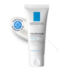 La Roche-Posay - Toleriane Sensitive Riche - Crème Hydratante Visage Haute Tolérance - Pour Peaux Sensibles Sèches - Beurre d...