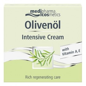 Medipharma Cosmetics Olivenöl Intensivpflege unterstützt die Zellerneuerung, 30 ml Crème
