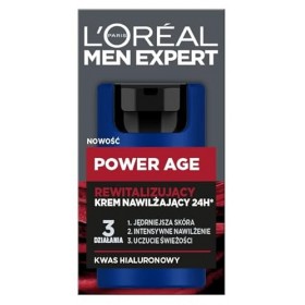LOréal Paris Men Expert Power Age Crème Hydratante Revitalisante 24h, 50 ml