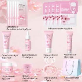 Sakura Sakura Kit de soin du visage hydratant pour fille