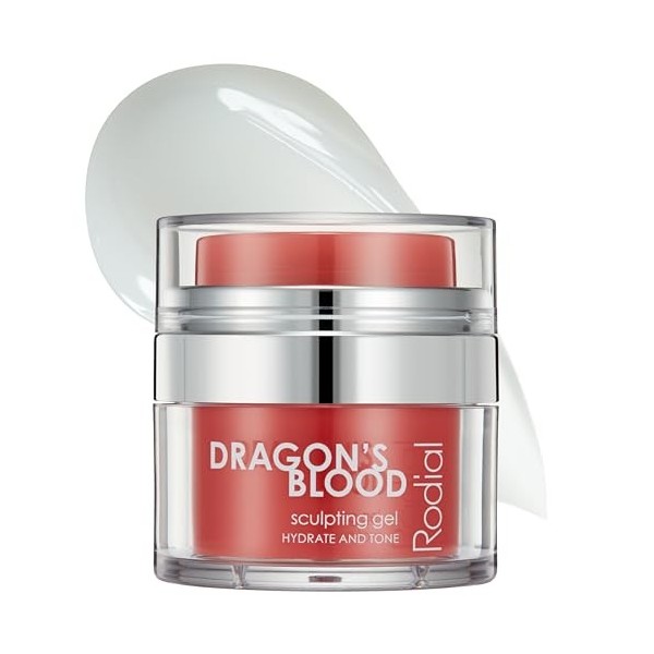 Rodial Dragons Blood Sculpting Gel 9 ml - Crème Visage Rajeunissante et Ultra-Hydratante - Formule Gel/Crème Rafraîchissante ...