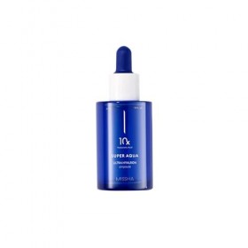 MISSHA - Super Aqua Ultra Hyalron Ampoule | Hydratation Profonde avec Acide Hyaluronique | Réparation Intensive | Peau Rayonn