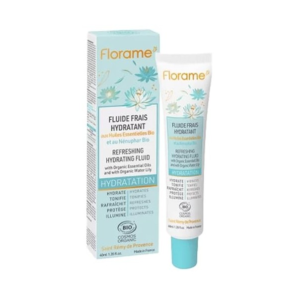 Florame Hydratation fluide frais hydratant bio 40ml