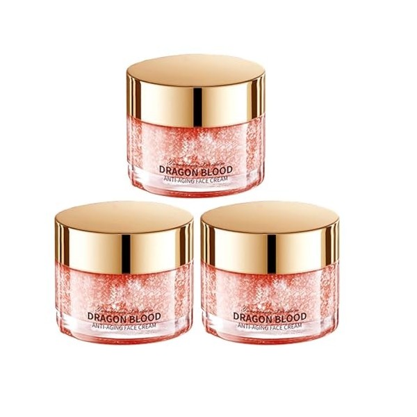 Crème Dragons Blood, crèmes hydratantes jour et nuit pour le visage, raffermissantes et hydratantes, atténuent les ridules po...