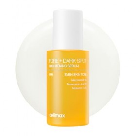 celimax Sérum Éclaircissant Anti-Taches Pour Les Pores Dilatés, Sérum Gel À La Niacinamide, À LAcide Tranexamique Et Aux Age