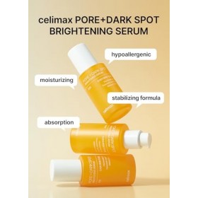 celimax Sérum Éclaircissant Anti-Taches Pour Les Pores Dilatés, Sérum Gel À La Niacinamide, À LAcide Tranexamique Et Aux Age