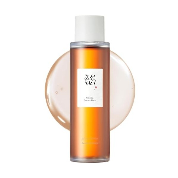 Beauty of Joseon Eau dessence de ginseng 150 ml | Toner coréen pour nourrir et apaiser la peau | Soin anti-rides | Réduit Cr...