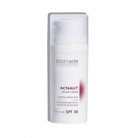 Acne Out Crème réparatrice SPF 30 30 ml spécialement conçue pour les cicatrices acnées Réduit les taches rouges sur la peau P