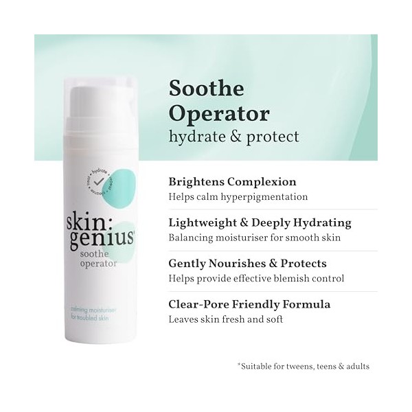 Skin Genius Apaisant Opérateur