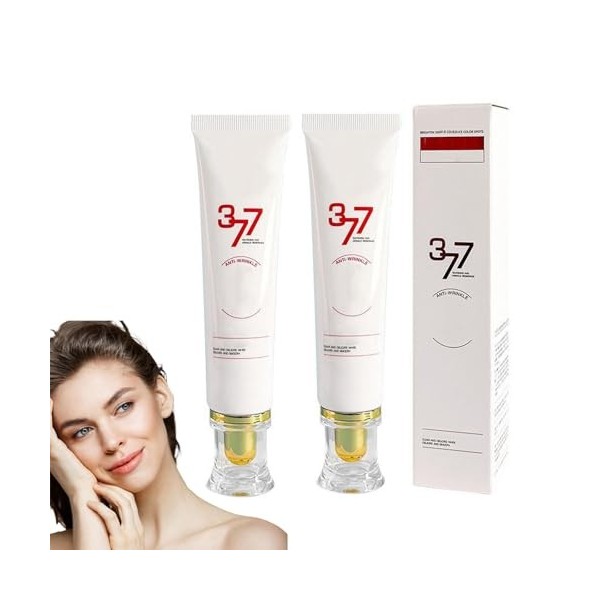 Nouvelle version 2025 de la crème antirides 377, crème correctrice visage 377 pour tous types de peau, anti-âge, raffermissan...