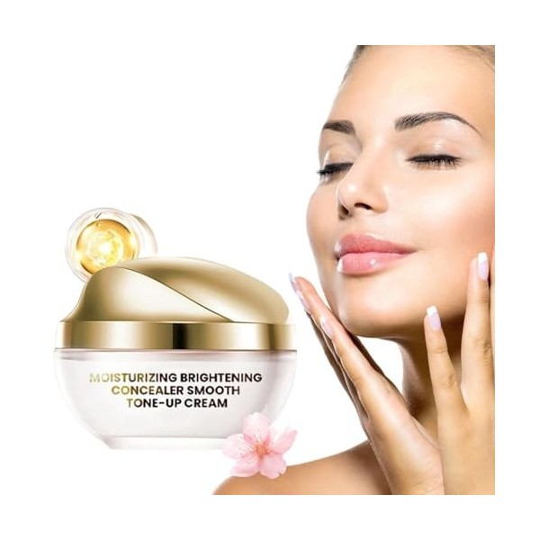 GDKLDFG Crème Anti-Cernes Hydratante Éclaircissante, Crème Tonifiante Lissante, Correcteur Iluminador Hidratante, Correcteur 