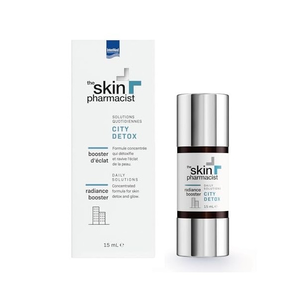 The Skin Pharmacist - CITY DETOX - Booster dÉclat - Soin concentré Illuminateur pour Peau Radieuse - Soin Revitalisant et Hy