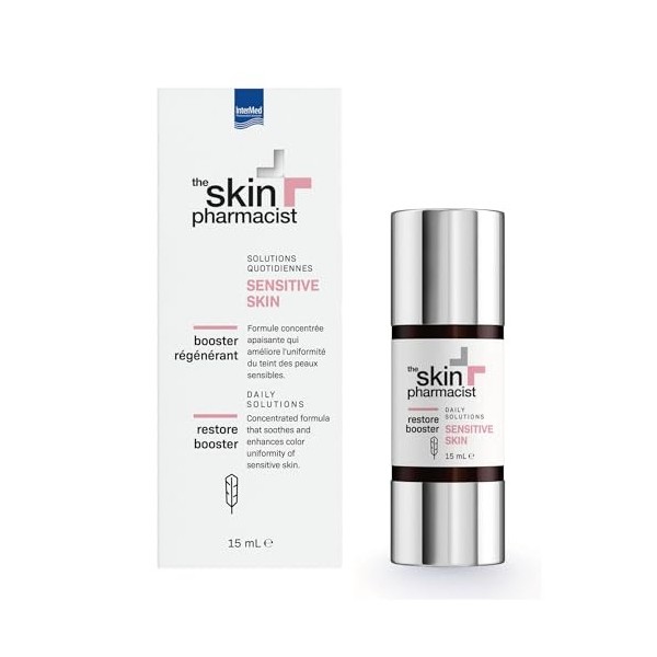 The Skin Pharmacist - SENSITIVE SKIN - Booster Apaisant & Régénérant - Soin Concentré pour Peaux Sensibles - 15ml