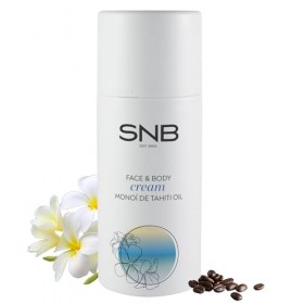 SNB Professional Crème énergisante pour le visage 100 ml avec monoi de Tahiti caféine, vitamine A, bisabolol et huile dargan
