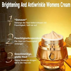 Ginseng Ganoderma Anti-Wrinkle Cream, Ginseng Peptide Anti Aging Serum, Anti Wrinkle Cream for Women, Ganoderma extract, Smoo...