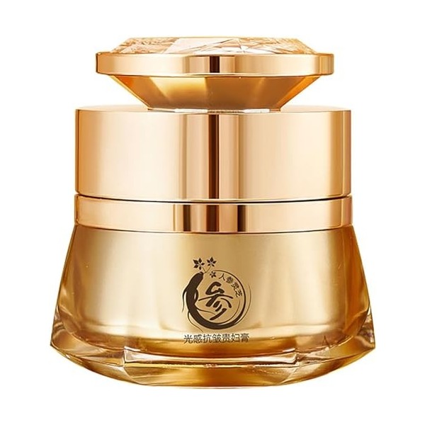 Ginseng Ganoderma Anti-Wrinkle Cream, Ginseng Peptide Anti Aging Serum, Anti Wrinkle Cream for Women, Ganoderma extract, Smoo...