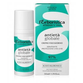 Athena LErborisation Crème Visage Jour Anti-âge Global 50 ml avec Acide hyaluronique - 50 ml