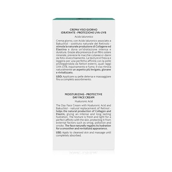 Athena LErborisation Crème Visage Jour Anti-âge Global 50 ml avec Acide hyaluronique - 50 ml