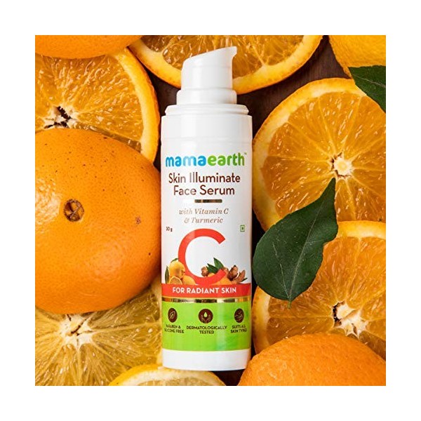 Skin Illuminate Sérum visage pour une peau éclatante avec vitamine C et curcuma - 30 g