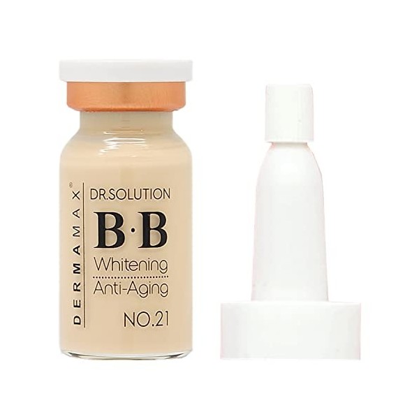 DERMAMAX BB Sérum Glow Ampoules pour le traitement BB | Idéal pour le traitement au microneedling et au dermaroller | N° 21 |