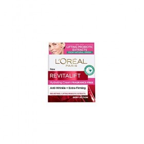 LOréal Revitalift Crème hydratante sans parfum dommages causés par la lumière 