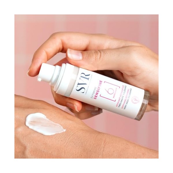 SVR - Sensifine Extrême - Soin Apaisant Ultra-Minimaliste pour Peaux Hypersensibles, Intolérantes et Poly-Allergiques - Eau I