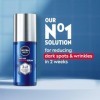 Nivea Men NIVEA MEN Anti-Age 2in1 Power Serum 30 ml , sérum hydratant avec 630 lumineux et acide hyaluronique, réduit les ri
