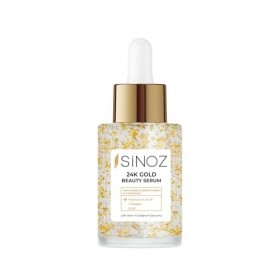 24K Gold Face Serum | Anti-Aging & Hydrating Formula | Reduces Wrinkles & Fine Lines | With Real Gold Particles for Radiant S