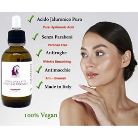 Sérum Visage Professionnel Concentré à lAcide Hyaluronique - Naturel Pur à Très Haute Concentration - 50 ml - Action Hydrata