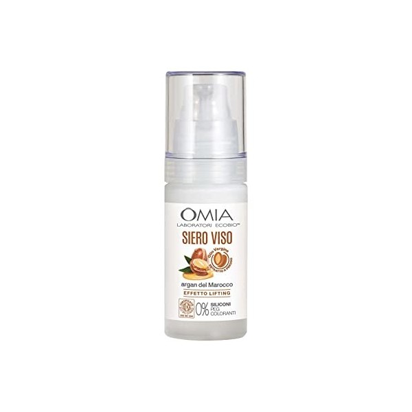 Laboratoires Omia – Sérum visage spécial élasticité à l’huile d’argan biologique et écologique – 30 ml