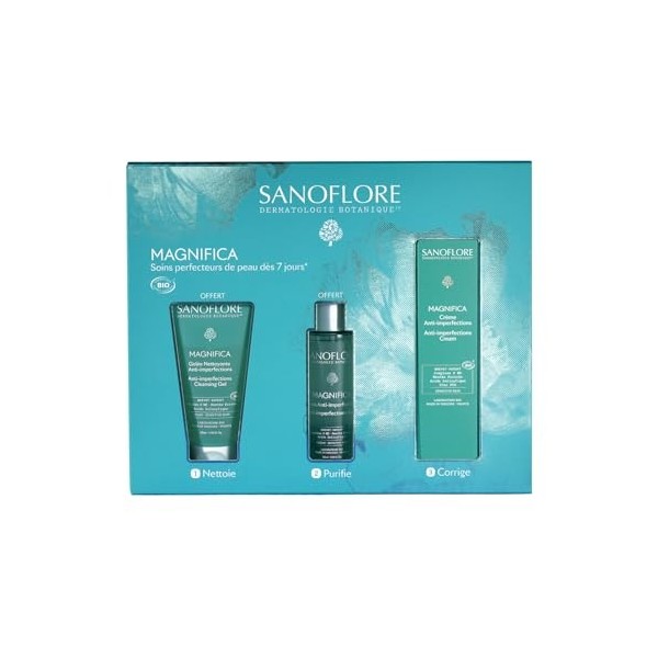 Sanoflore – Sérum Anti-Imperfections Puissant – Résultats en 7 Jours – −41% Boutons, −23% Points Noirs – Complexe Magnifica B...