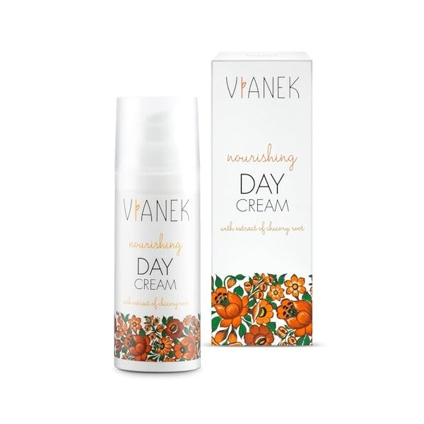 Sylveco Vianek Crème nourrissante pour le visage à lextrait de racine de chicorée 50 ml