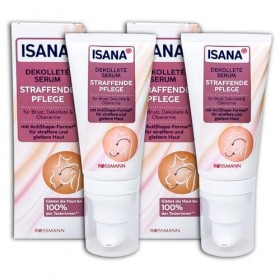 ISANA Lot de 2 sérums décolletés 2 x 75 ml
