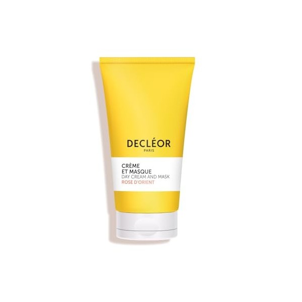 Decléor Crème & Masque Rose DOrient 50ml – Soin Visage Apaisant Double Usage pour Peaux Sensibles, Renforce la Barrière Cuta